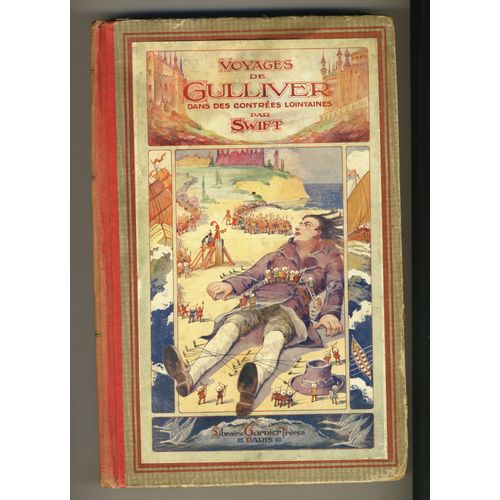 Voyages De Gulliver Dans Les Contres Lointaines.Traduction Nouvelle Prcde D'une Notice Par Walter Scott. Illustrations De J.-J. Granville   de Jonathan, SWIFT  Format Reli 