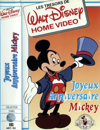 Joyeux Anniversaire Mickey Vhs Rakuten