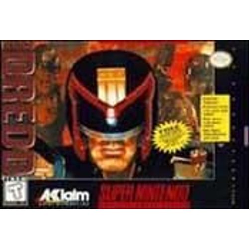 Judge Dredd Snes Super Nintendo