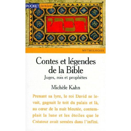 Contes Et Legendes De La Bible - Juges, Rois Et Prophtes   de Kahn Michle  Format Poche 