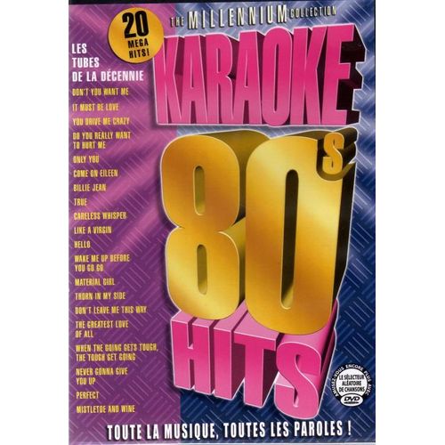 Karaoke 80's Hits DVD Zone 2 Rakuten