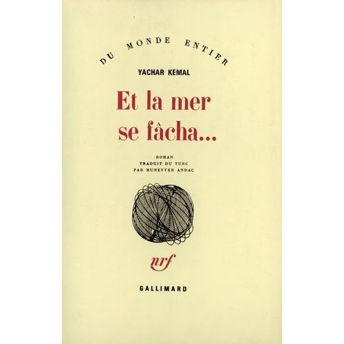 Et La Mer Se Fcha   de Kemal Yachar  Format Beau livre 