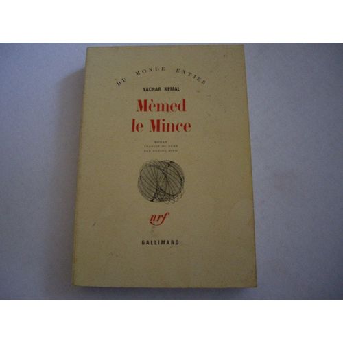 Memed Le Mince   de Kemal Yachar  Format Beau livre 
