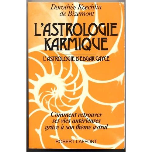 L'astrologie Karmique   de Koechlin de Bizemont Dorothe  Format Broch 