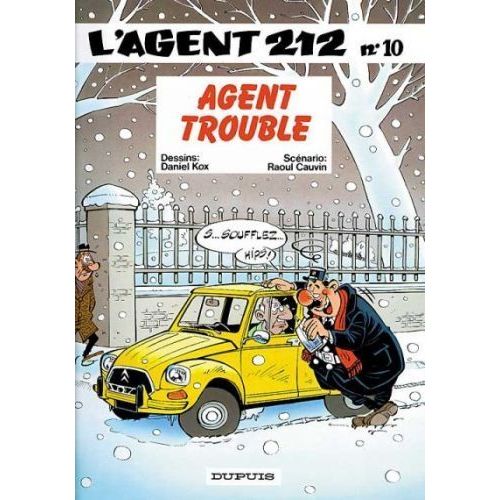 L'agent 212 Tome 10 - Agent Trouble   de raoul cauvin  Format Broch 