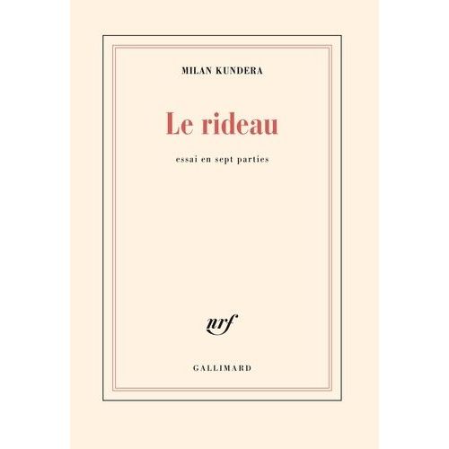 Le Rideau    Format Beau livre 