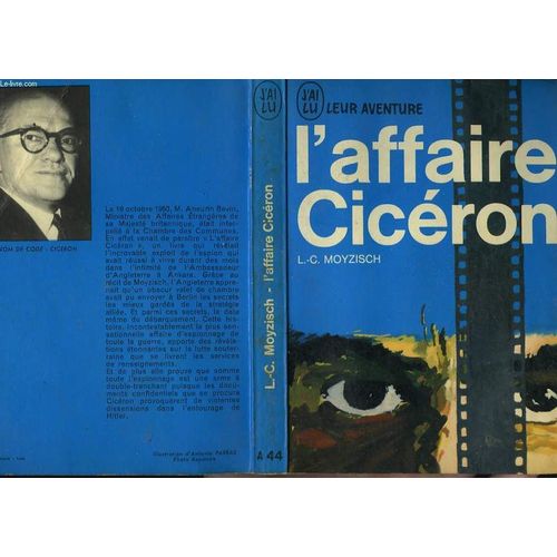 L' Affaire Ciceron   de Moyzisch, L.C.