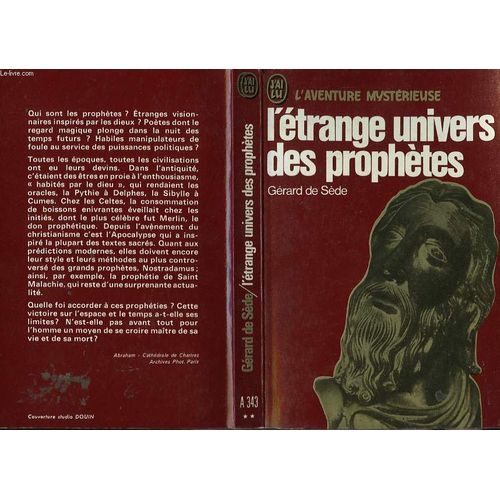 L'etrange Univers Des Prophetes   de grard de sede  Format Broch 