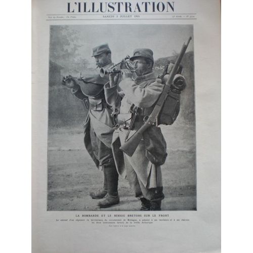La Bombarde Et Le Biniou Bretons Sur Le Front.