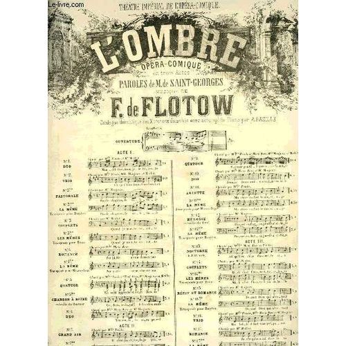 L'ombre   de DE FLOTOW F.