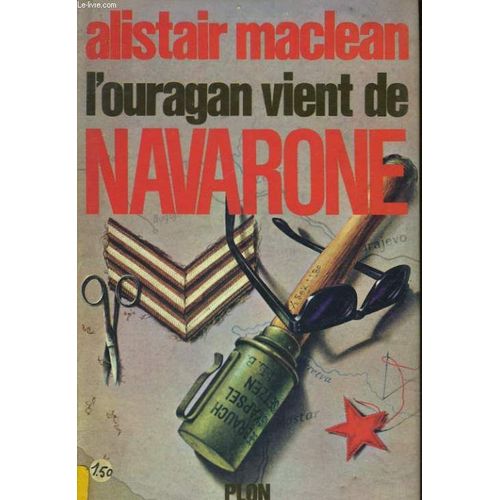 L'ouragan Vient De Navarone   de alistair maclean  Format Reli 