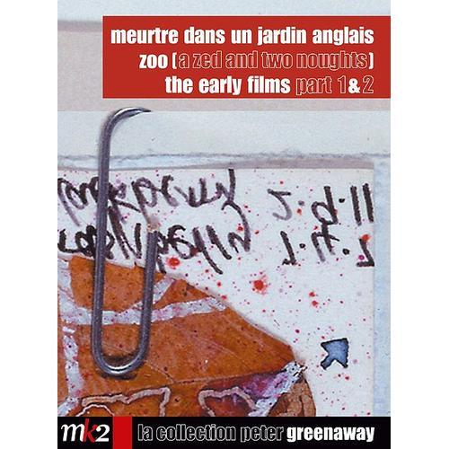 Peter Greenaway - Meurtre Dans Un Jardin Anglais, Z.O.O., The Early Films Part 1 & 2 de Peter Greenaway