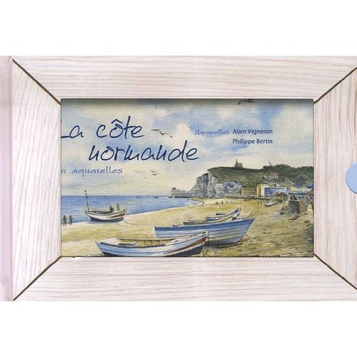 La Cte Normande - En Aquarelles   de Alain Vigneron  Format Album 