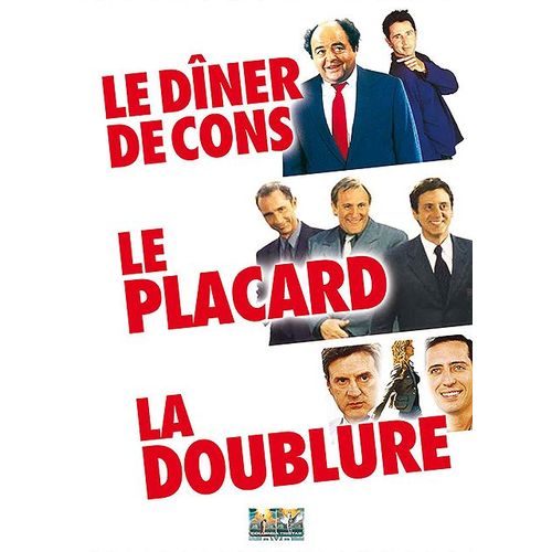 3 Films crits Et Raliss Par Francis Veber : Le Dner De Cons + Le Placard + La Doublure - Pack