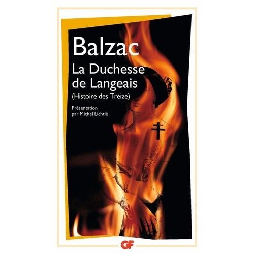 La Duchesse De Langeais - Histoire Des Treize    Format Poche 