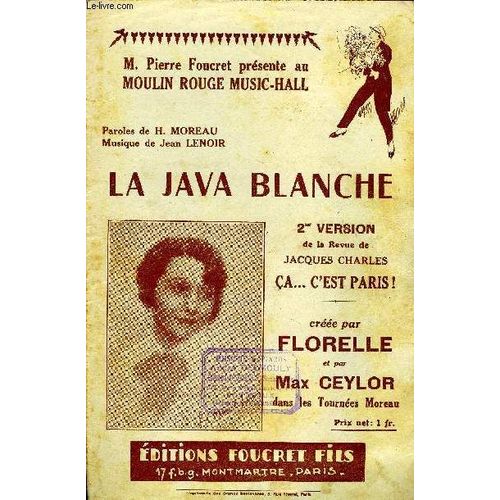 La Java Blanche de Lenoir Jean Moreau Henry