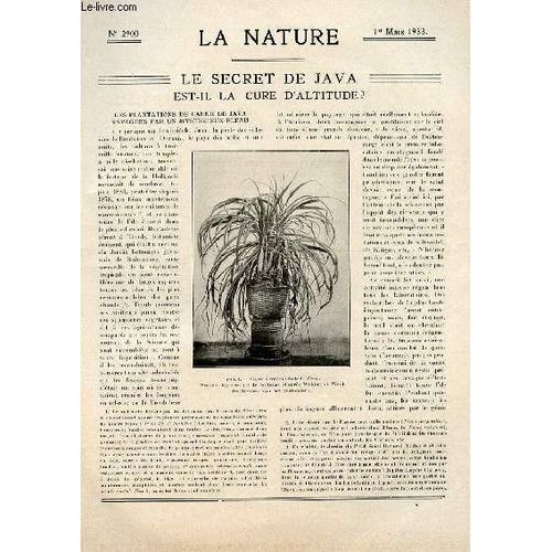 Revue Des Sciences Et De Leurs Applications Aux Arts Et  L'industrie, Le Secret De Java.