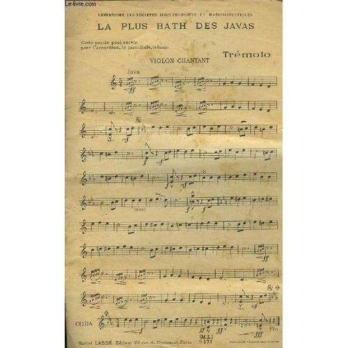 La Plus Bath des Javas Livre ancien Rakuten