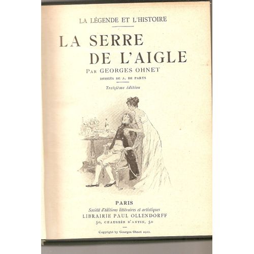 La Serre De L'aigle   de georges ohnet