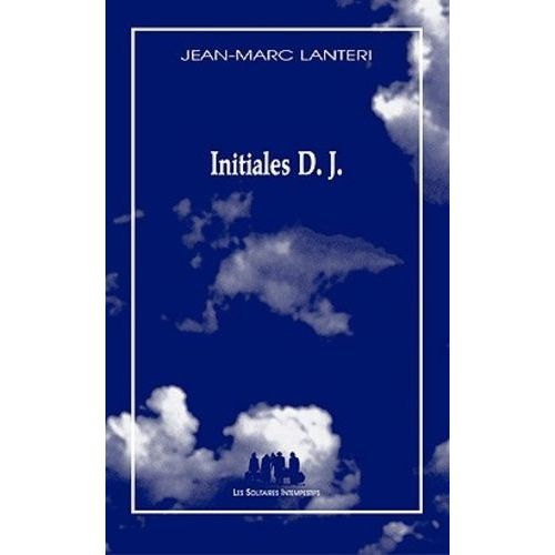 Initiales D.J   de Lanteri Jean-Marc  Format Broch 