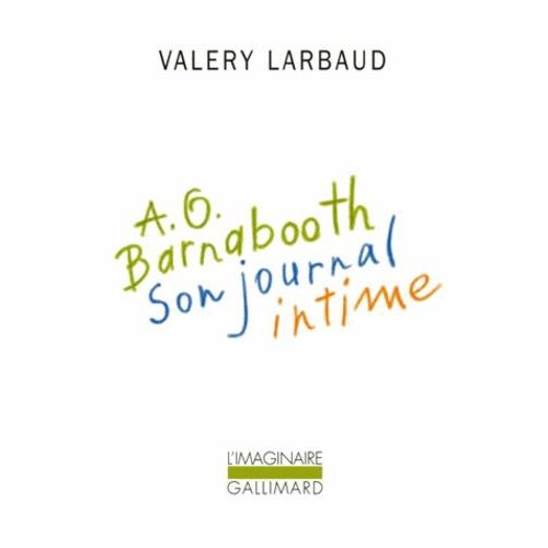 Ao Barnabooth - Son Journal Intime    Format Non Precis 