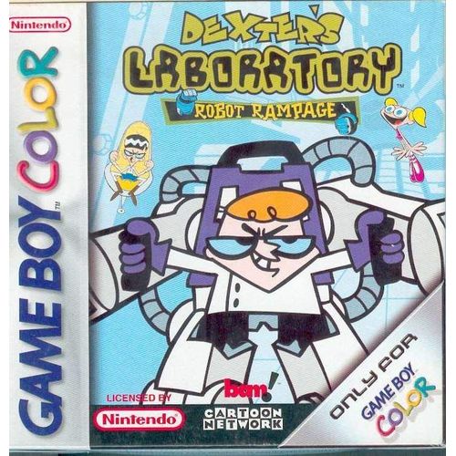 Le Laboratoire De Dexter Game Boy Color | Rakuten