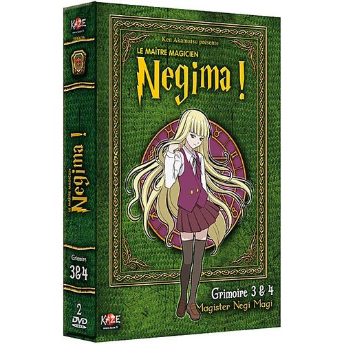 Le Matre Magicien Negima ! - Grimoire 3 & 4 - dition Limite de Nishikiori Hiroshi