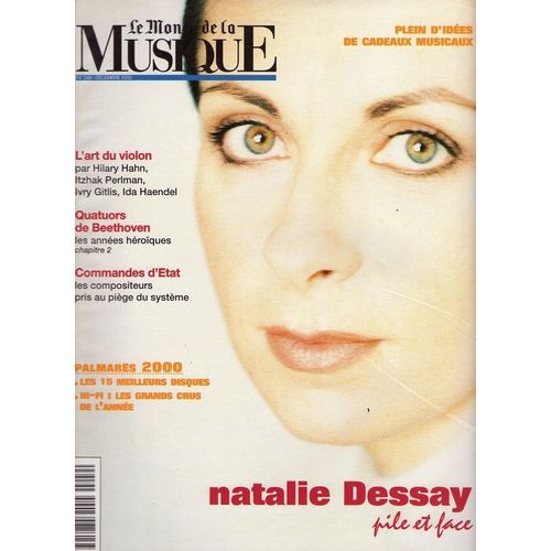 Le Monde De La Musique  N 249 : Natalie Dessay : Pile Et Face