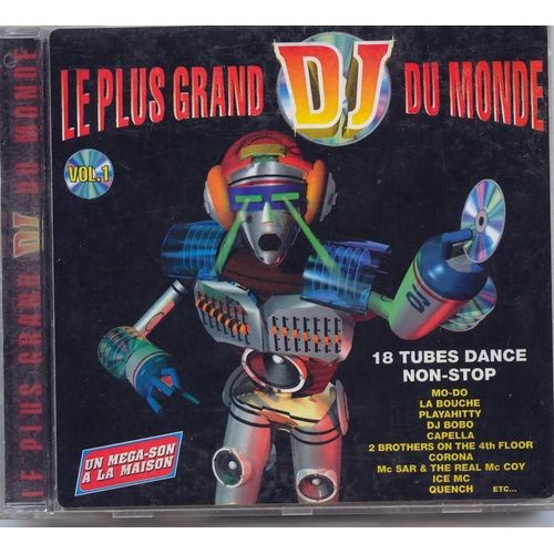 Le plus Grand dj du monde Vol. 1 CD Rakuten