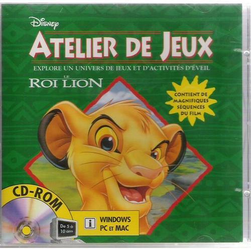 Le Roi Lion Atelier De Jeux Pc
