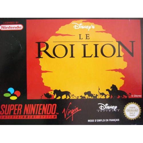 Le Roi Lion Snes Super Nintendo