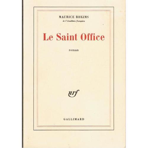 Le Saint Office   de maurice rheims