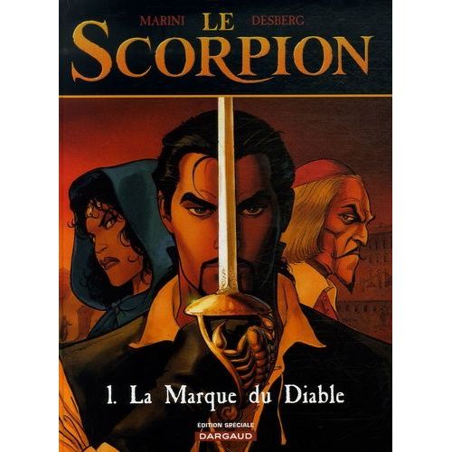 Le Scorpion Tome 1 - La Marque Du Diable   de enrico marini  Format Album 