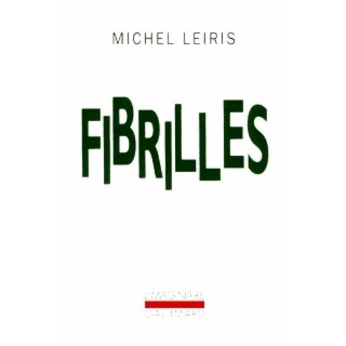 La Rgle Du Jeu Tome 3 - Fibrilles   de Leiris Michel  Format Poche 