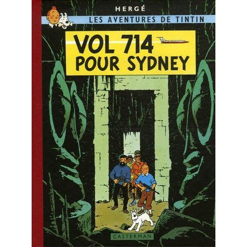 Les Aventures De Tintin - Vol 714 Pour Sydney - Edition Fac-Simil   de Herg  Format Album 