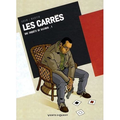 Les Carrs : Une Enqute De Kazimir Tome 1 - Carr Noir   de Adam Eric  Format Album 