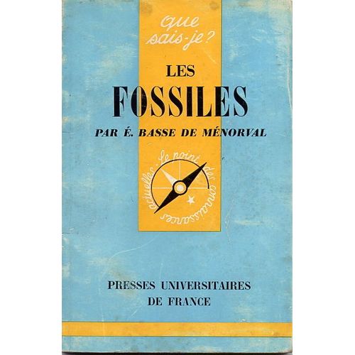 Les Fossiles   de Basse De Menorval  Format Poche 