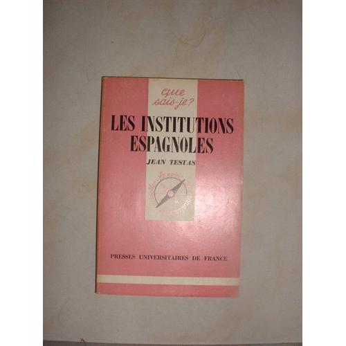 Les institutions espagnoles - Dictionnaire et référence | Rakuten