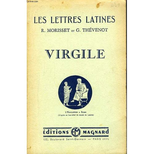 Les Lettres Latines. Virgile   de morisset  Format Broch 