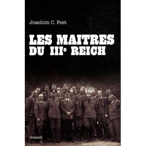 Les Matres Du Iiie Reich    Format Broch 