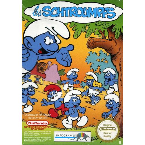 Les Schtroumpfs Nes Nintendo Nes