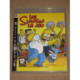 Les Simpsons Le jeu PS3 Jeux Vidéo Rakuten