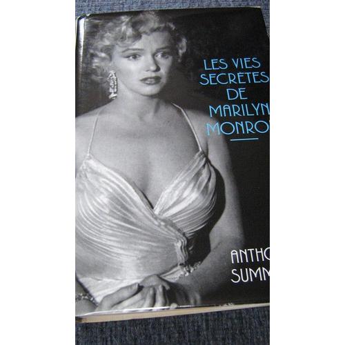 Les Vies Secretes De Marilyn Monroe   de anthony summers 