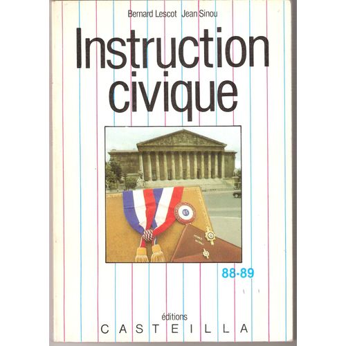 Instruction Civique   de bernard lescot