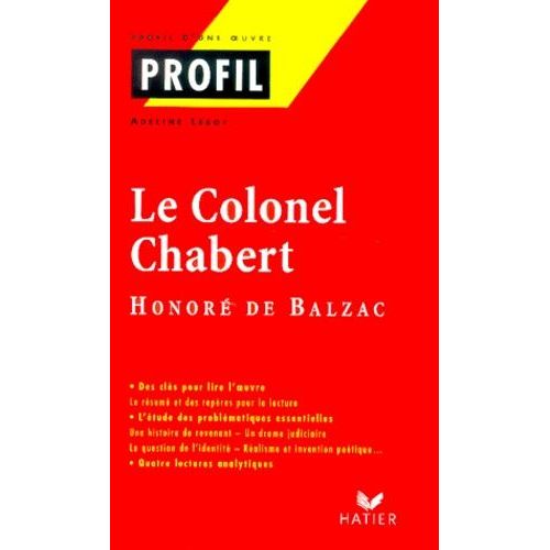 Le Colonel Chabert    Format Poche 