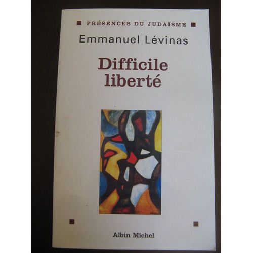 Difficile Libert   de emmanuel lvinas  Format Broch 