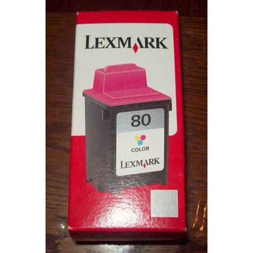 Lexmark Cartridge No 80 Cartouche D Impression 1 X Couleur Cyan Magenta Jaune 275 Pages Consommable