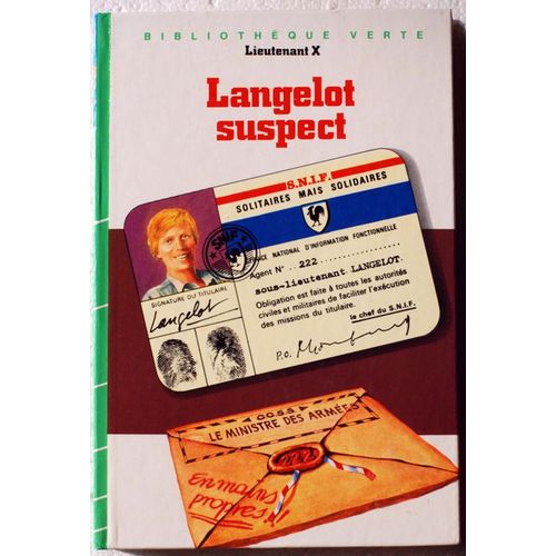 Langelot Suspect   de Lieutenant X  Format Poche 