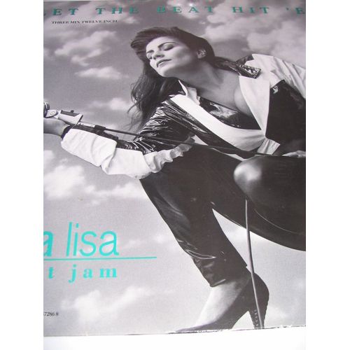 Let The Beat Hit 'em (Version Paradise Garage Club Mix 7'03) / Let The Beat Hit Em (Version 5 Minute House Mix 5'02 + The Pop Radio Edit 4'00)  1991 - Lisa Lisa & Cult Jam