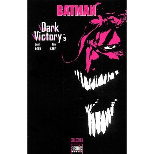 Batman Dark Victory Tome 3   de Loeb Jeph  Format Broch 